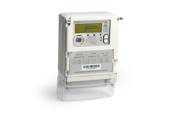 IEC 62056 62 medidores de quatro fios trifásicos Multifunction 100V da energia